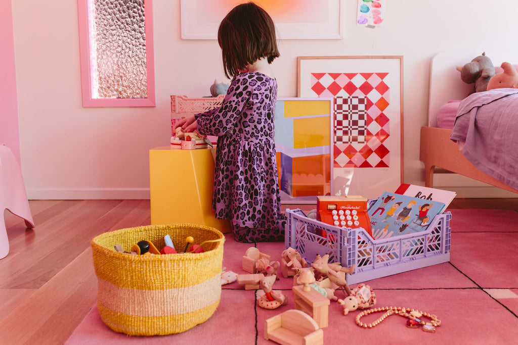 Think PINK: How We Styled a 5 Year Old's Bedroom