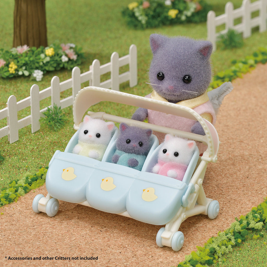 Persian Cat Triplets by Calico Critters