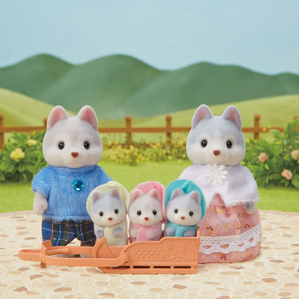 Husky Family by Calico Critters