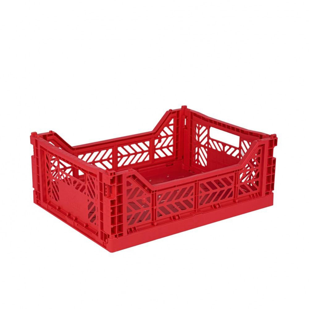 Midi Storage Crate (Red) by Yo! Organization