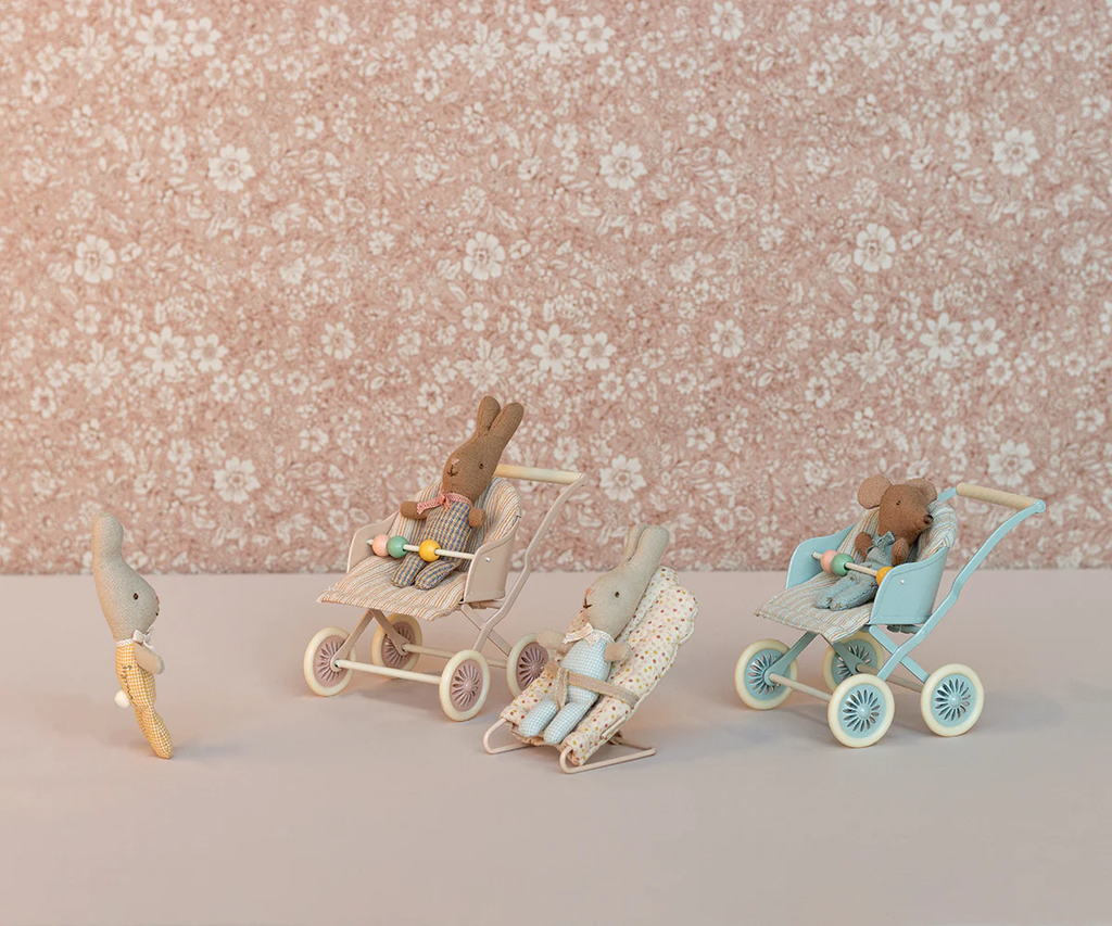 Baby Stroller (Rose) by Maileg