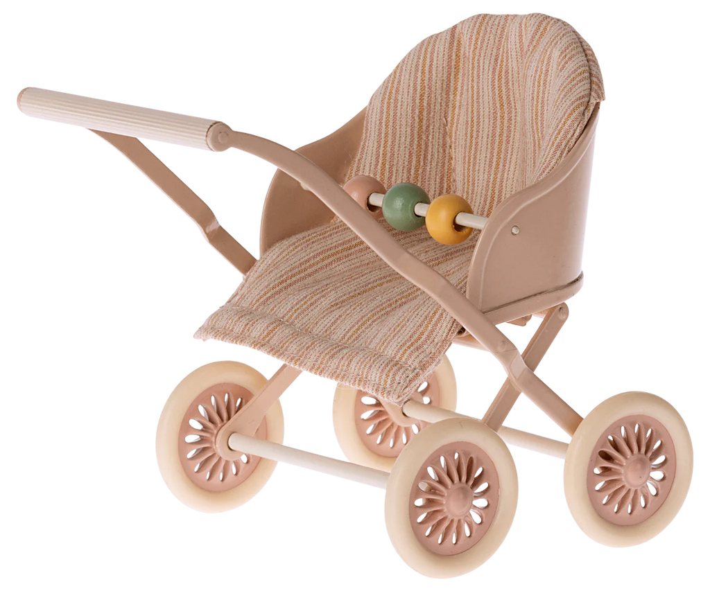 Baby Stroller (Rose) by Maileg