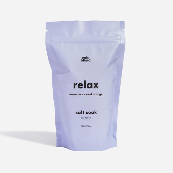 Relax Bath Salt Soak: 3.5oz by Epic Blend