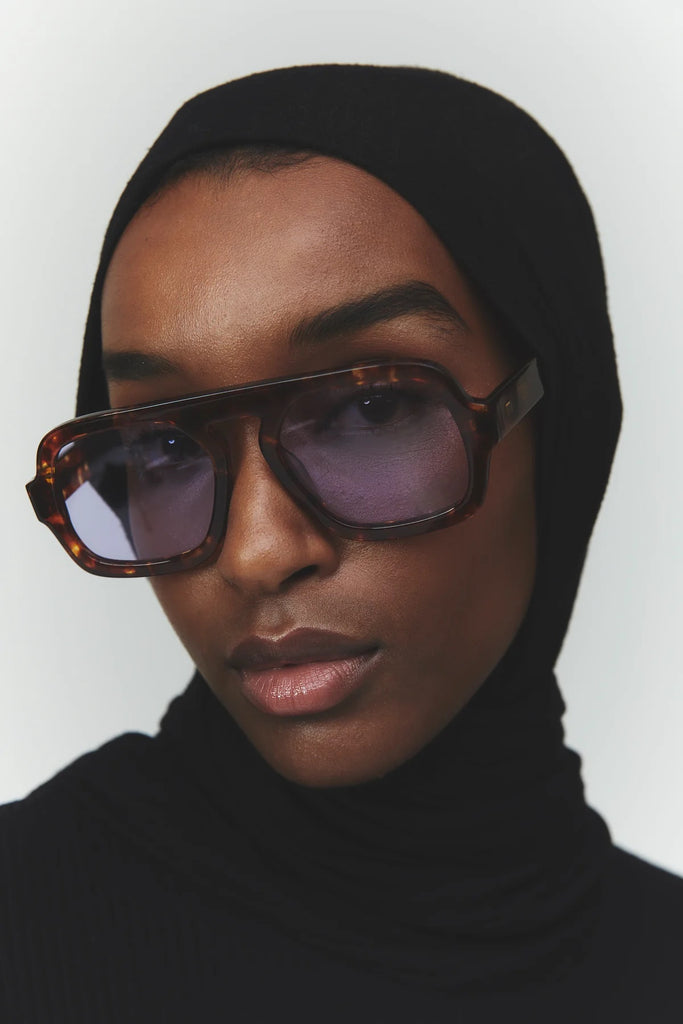 Jane Sunglasses (Red Tortoise) by Elisa Johnson