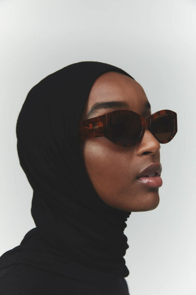 Jeannie Sunglasses (Brown Tortoise) by Elisa Johnson