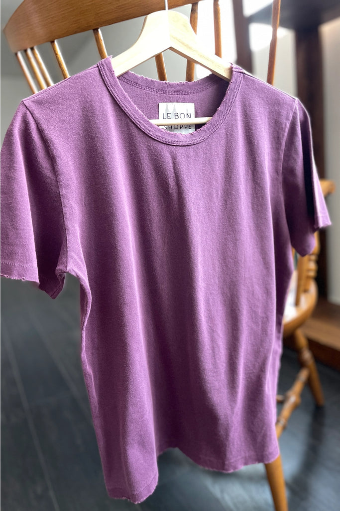 Vintage Boy Tee (Plum) by Le Bon Shoppe