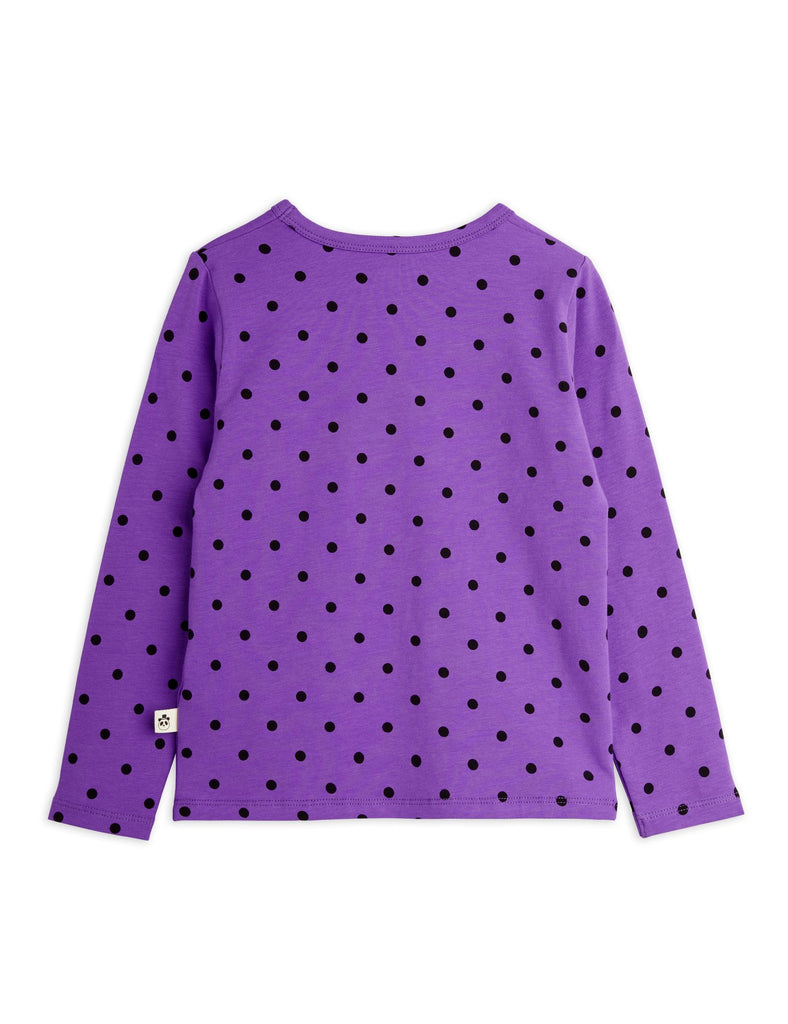 Polka Dot Long Sleeve Tee by Mini Rodini