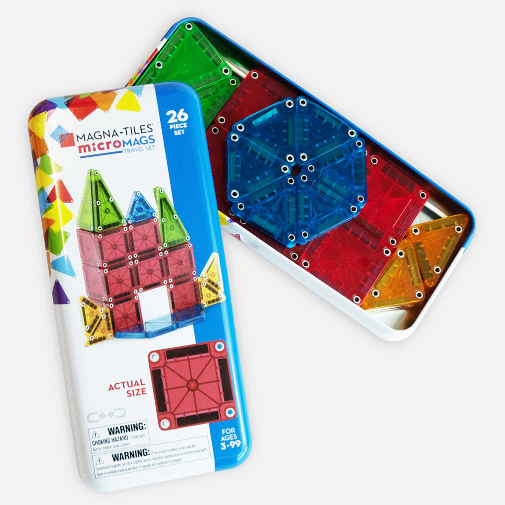 microMAGS Travel Set by Magna-Tiles