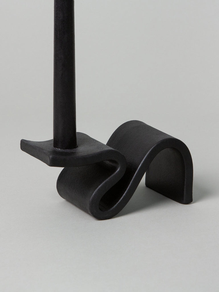 Wei Candlestick Holder (Black) by Virginia Sin