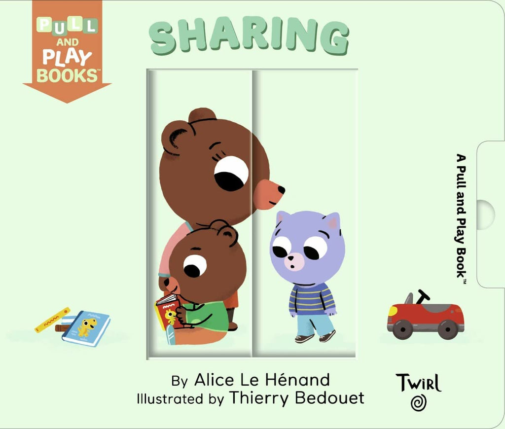 Sharing: A Pull-the-Tab Board Book (Copy) by Tinies Books