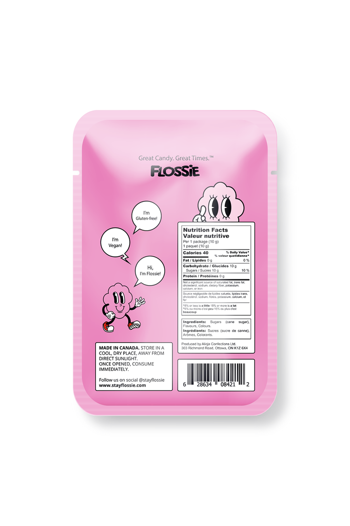 Pink Vanilla Cotton Candy by Flossie