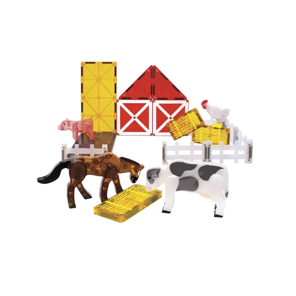 Farm Animals 25-Piece Set by Magna-Tiles