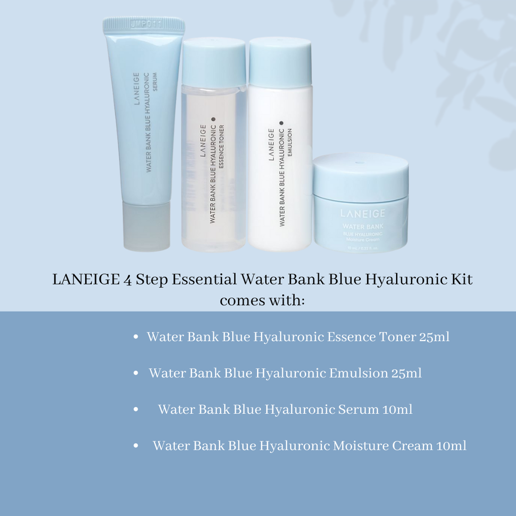 Water Bank Blue Hyaluronic Kit by LANEIGE