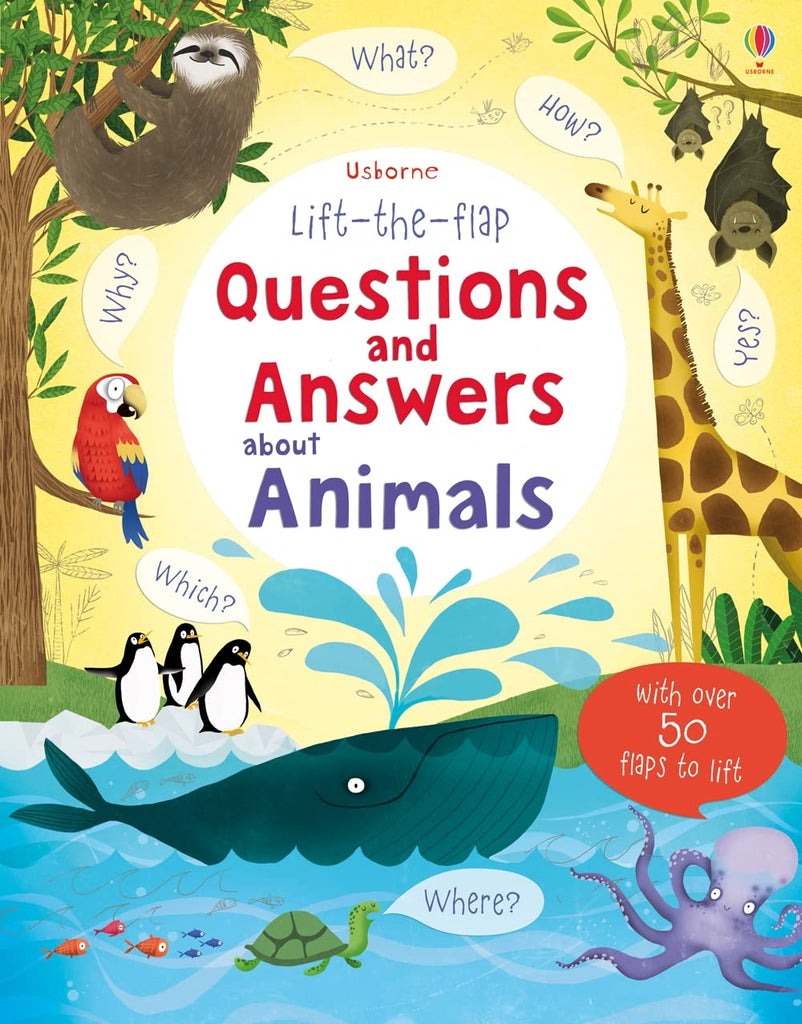 Questions and Answers About Animals Board Book by Tinies Books