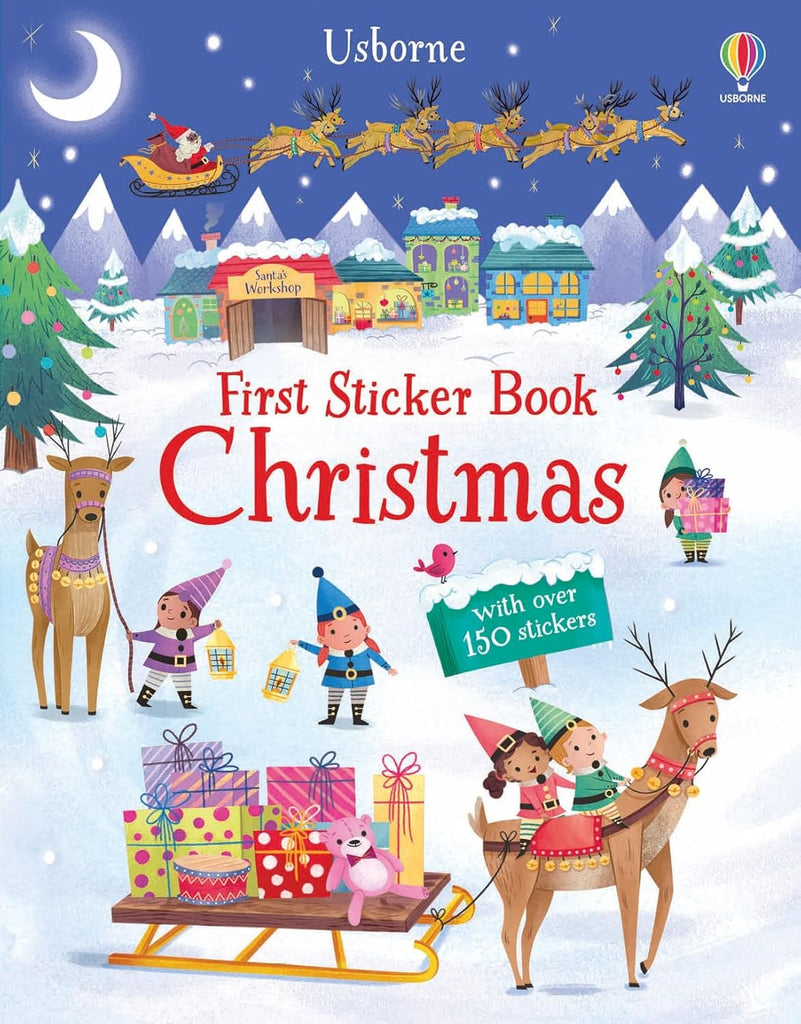 First Sticker Book Christmas by Tinies Books