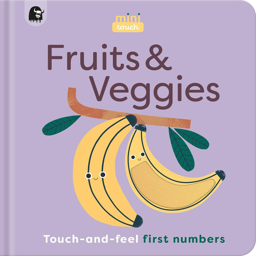 Fruits & Veggies: Touch-and-Feel First Numbers by Tinies Books