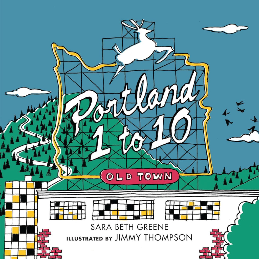 Portland 1 to 10 Board Book by Tinies Books