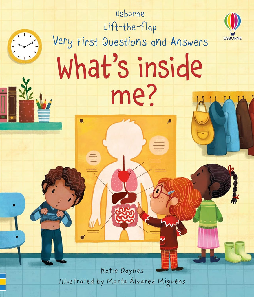 What's Inside Me Board Book by Tinies Books