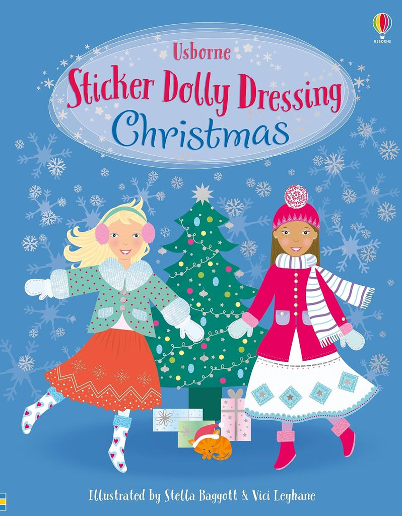 Sticker Dolly Dressing Christmas by Tinies Books