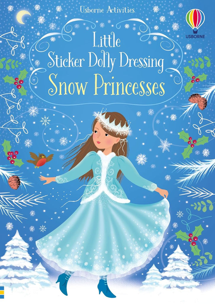 Little Sticker Dolly Dressing (Snow Princess) by Tinies Books