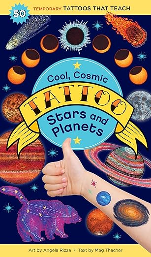 Cool, Cosmic Tattoo (Stars and Planets) by Tinies Books