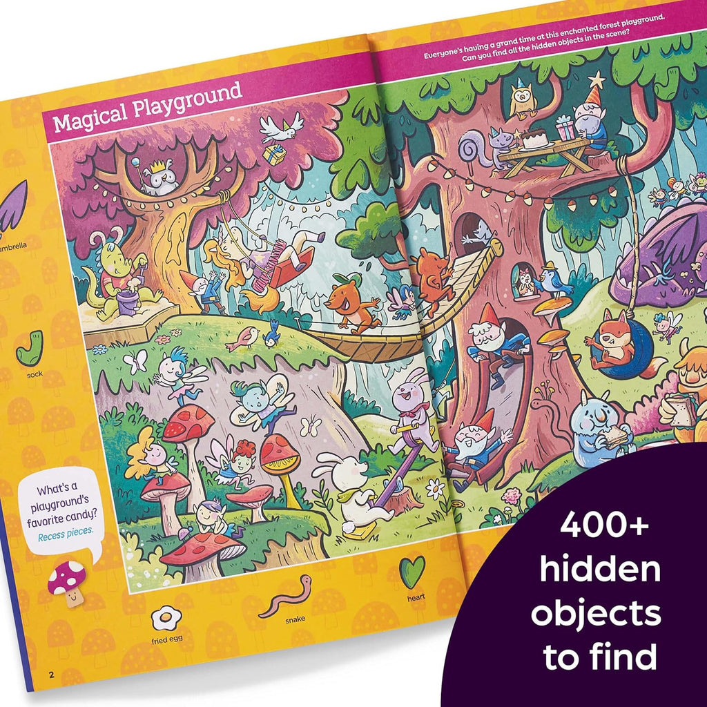 Magical Woodland Hidden Pictures Deluxe by Tinies Books