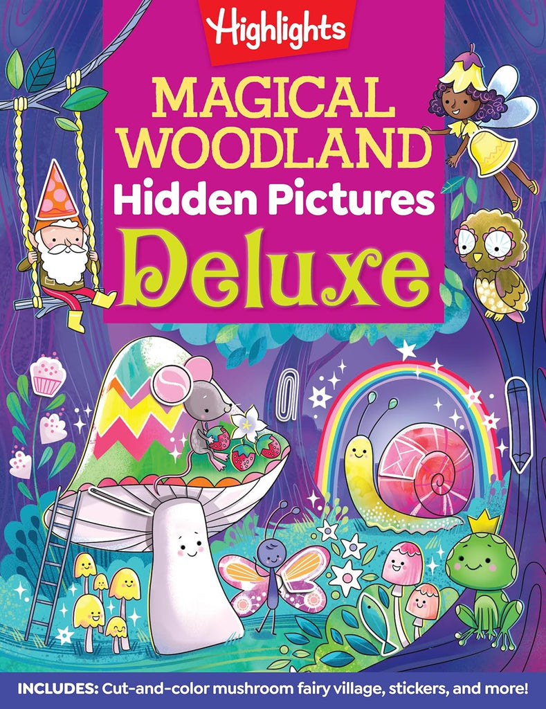 Magical Woodland Hidden Pictures Deluxe by Tinies Books