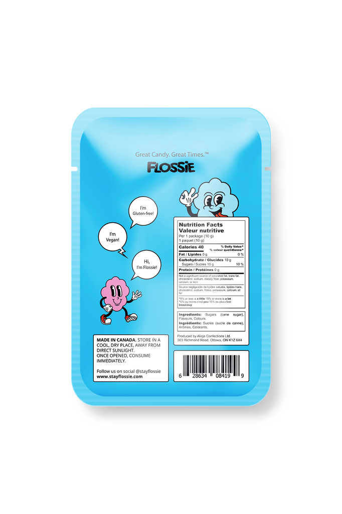 Blue Raspberry Cotton Candy by Flossie