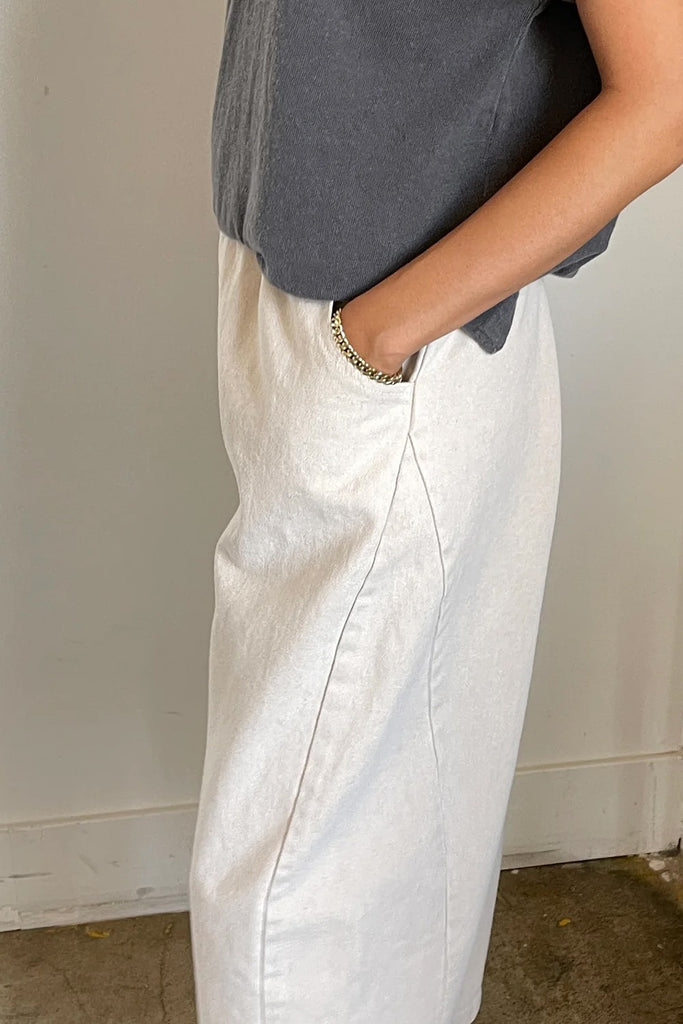 Arc Pants (Naturel) by Le Bon Shoppe