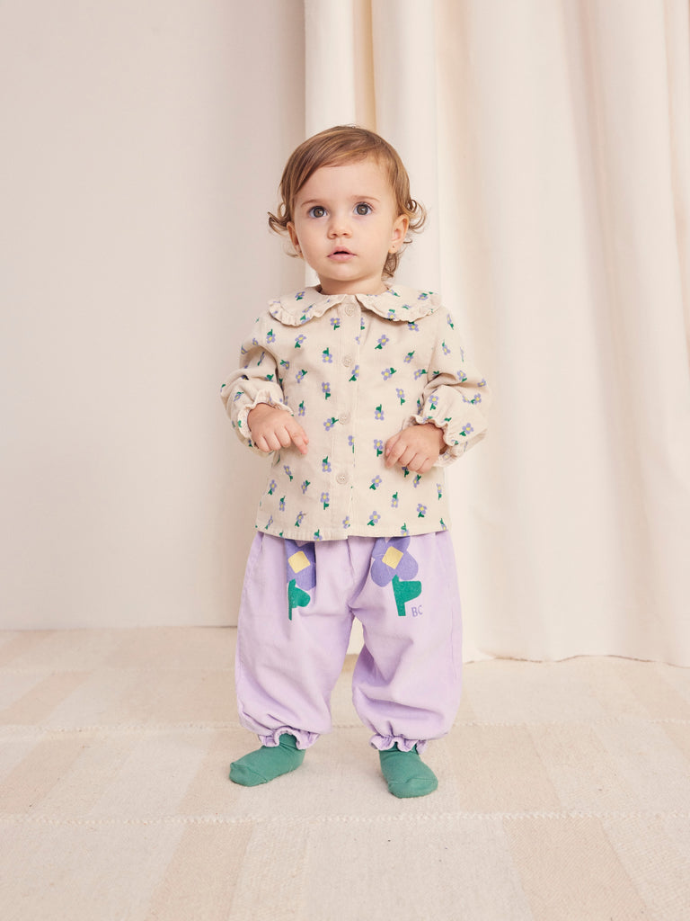 Pansy Flower Blouse (Baby) by Bobo Choses