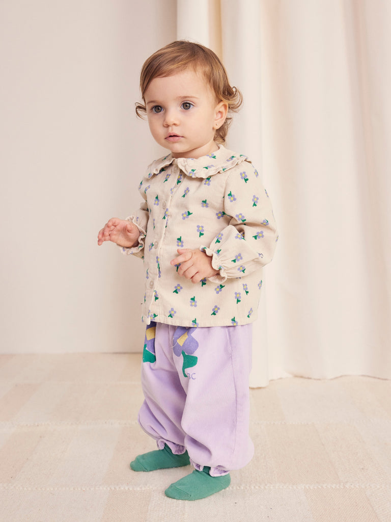 Pansy Flower Blouse (Baby) by Bobo Choses