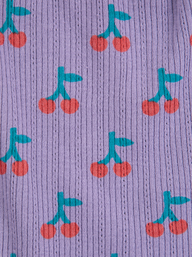 Cherry Footed Leggings (Baby) by Bobo Choses