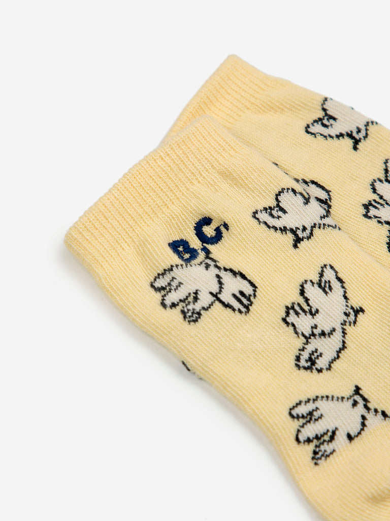 Freedom Bird Short Socks (Baby) by Bobo Choses