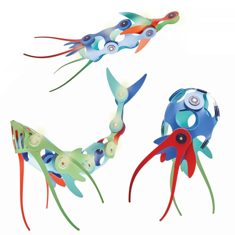 Ocean Creatures Pack (24-Piece) by Clixo