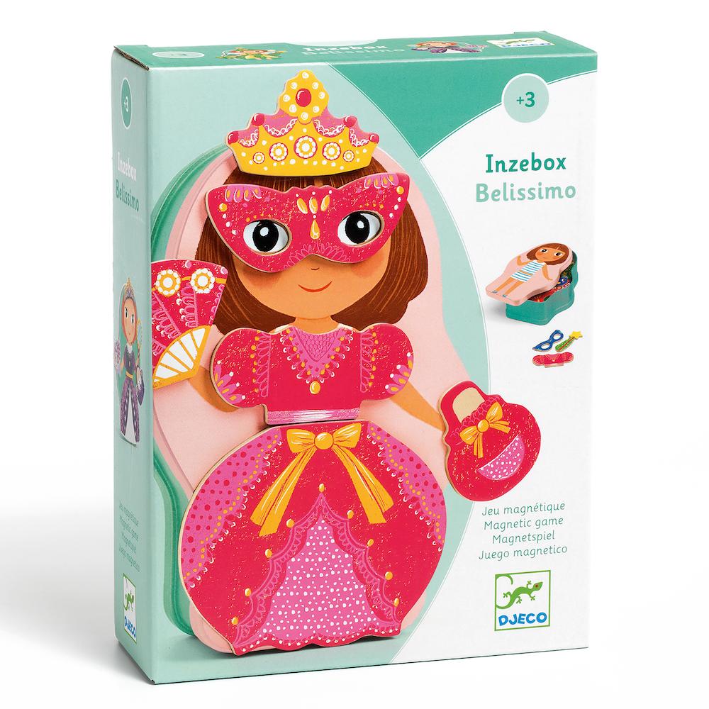 InZeBox Dress Up Magnets (Belissimo) by Djeco Toys