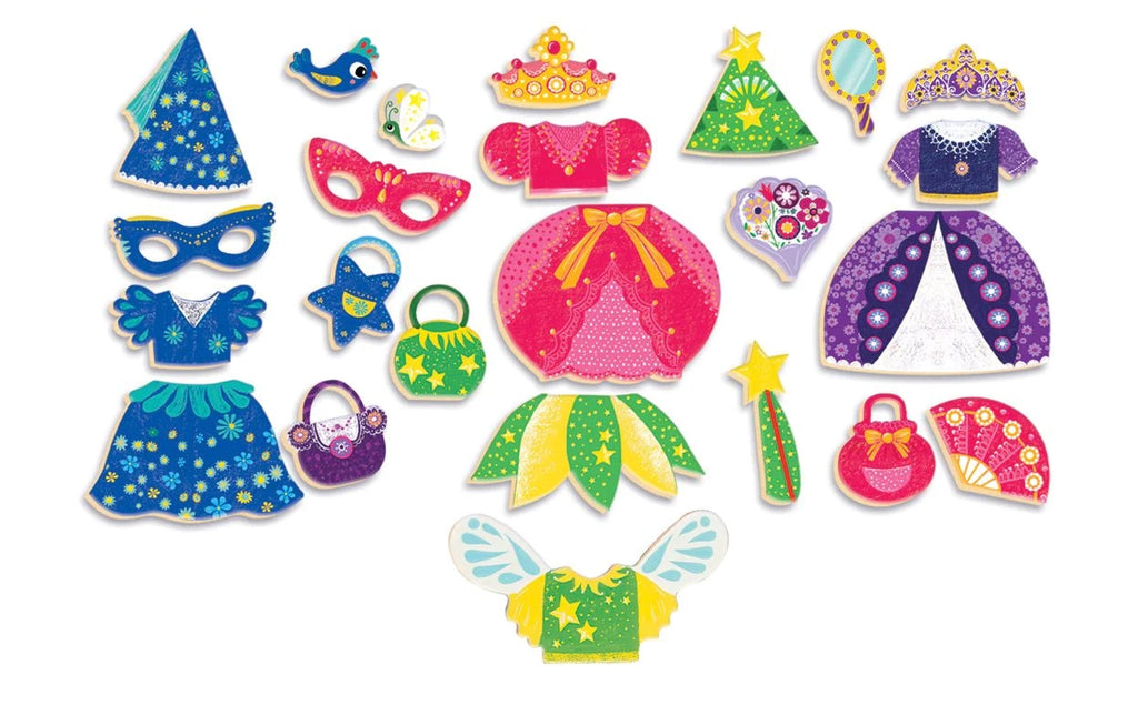 InZeBox Dress Up Magnets (Belissimo) by Djeco Toys