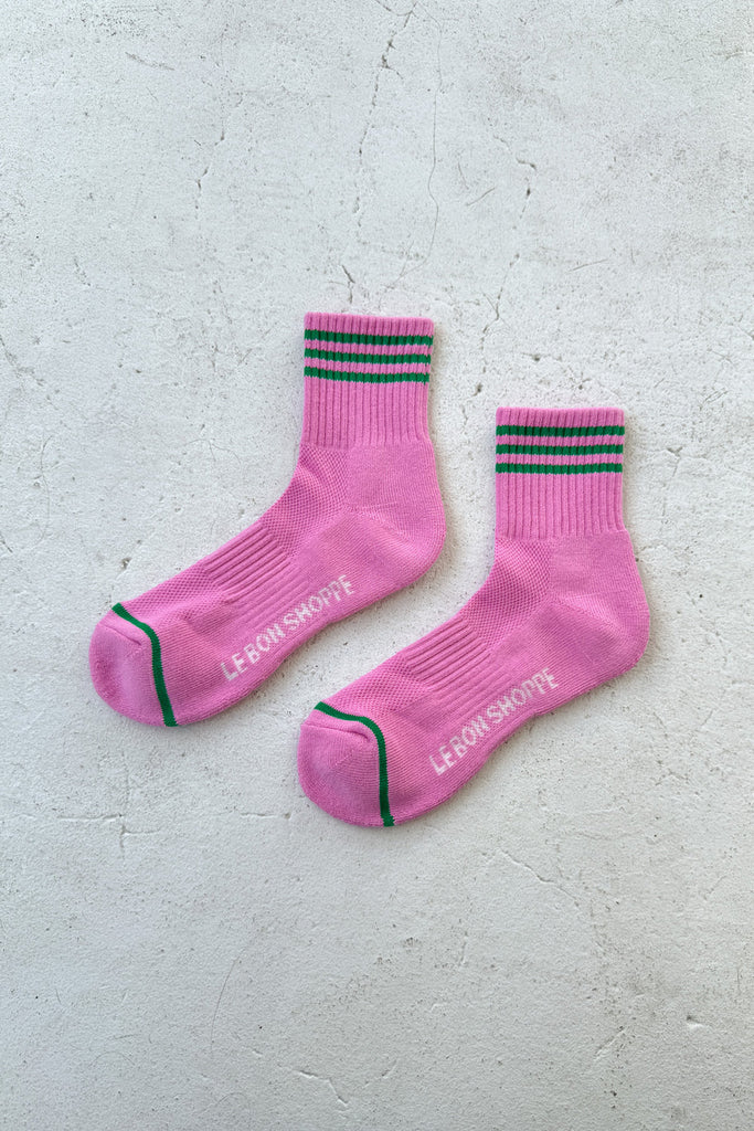 Girlfriend Socks (Rose Pink) by Le Bon Shoppe