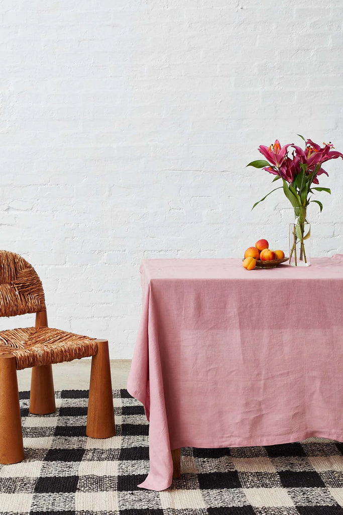 Linen Tablecloth (Peony) by Kip & Co