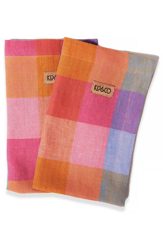 4-Piece Linen Napkin Set (Tutti Frutti) by Kip & Co