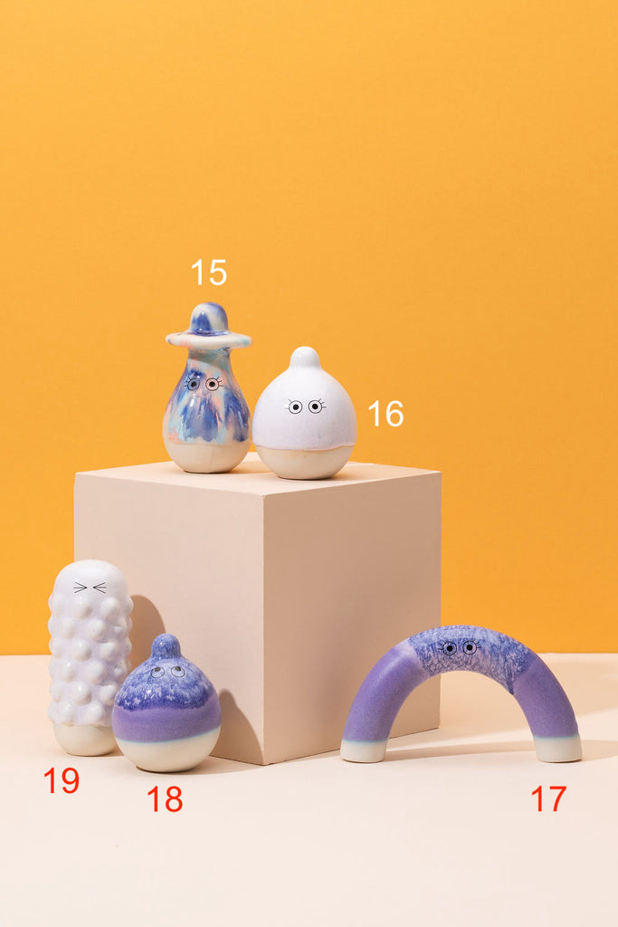 Familia Figurines (No. 15-19) by Studio Arhoj