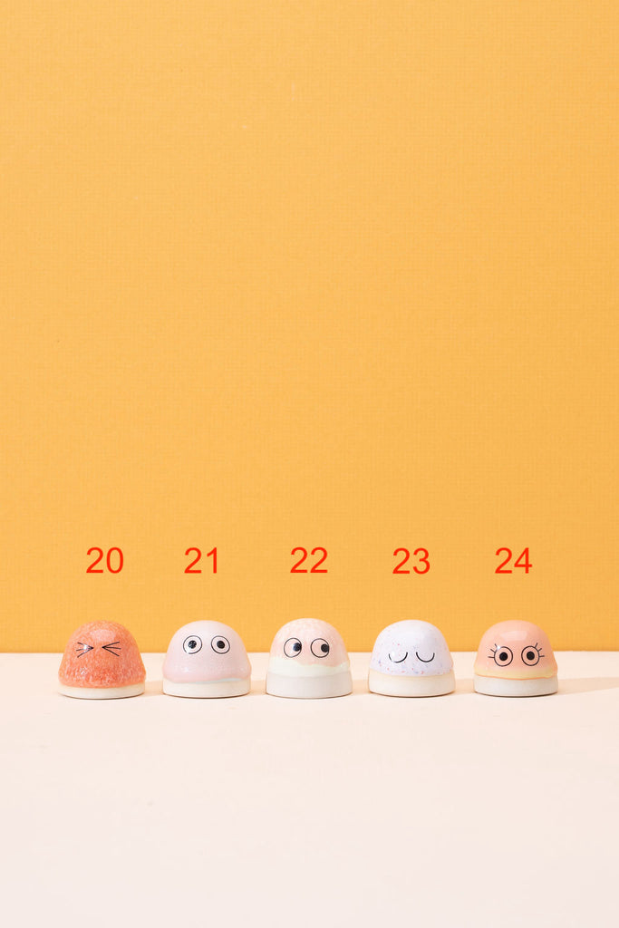 Dot Figurines (No. 20-24) by Studio Arhoj