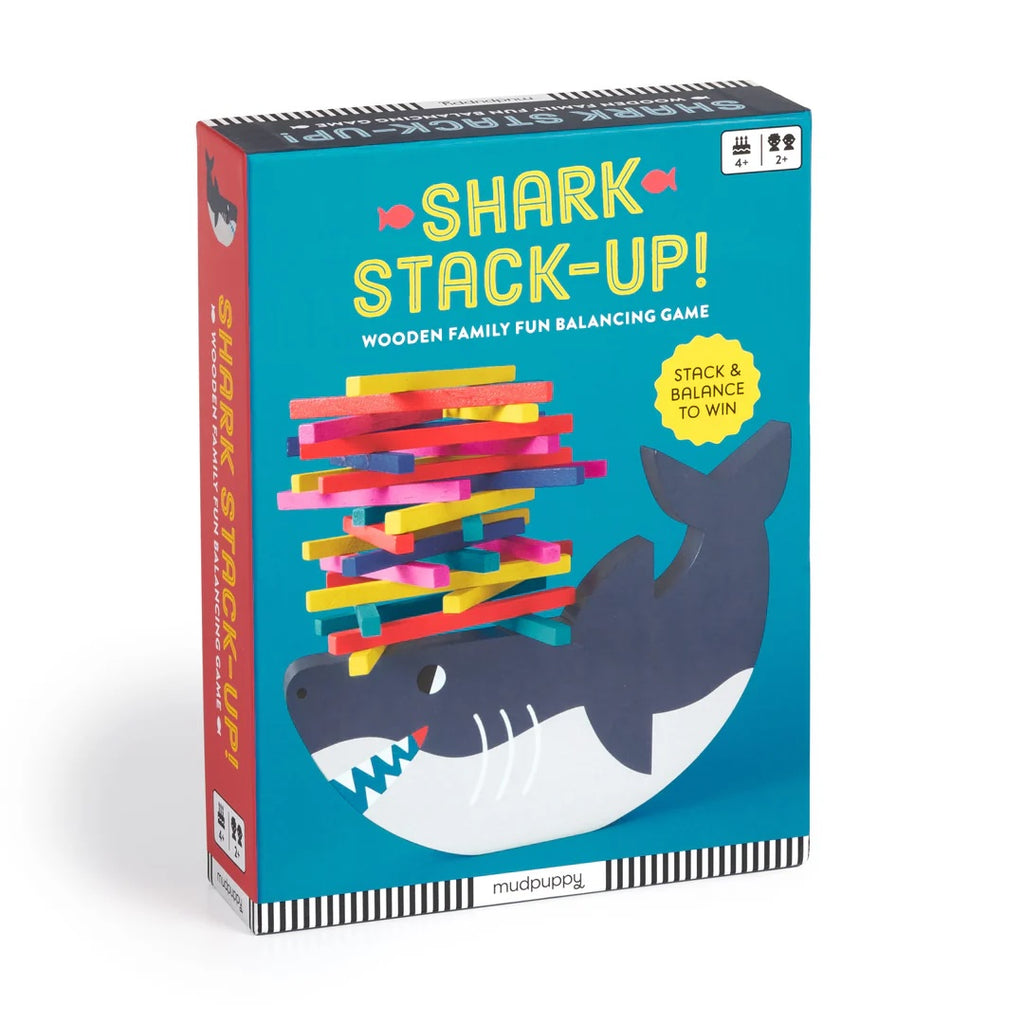 Wooden Balancing Game (Shark) by Mudpuppy