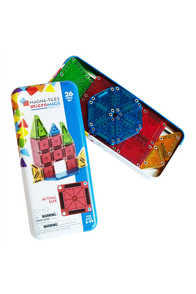 microMAGS Travel Set by Magna-Tiles