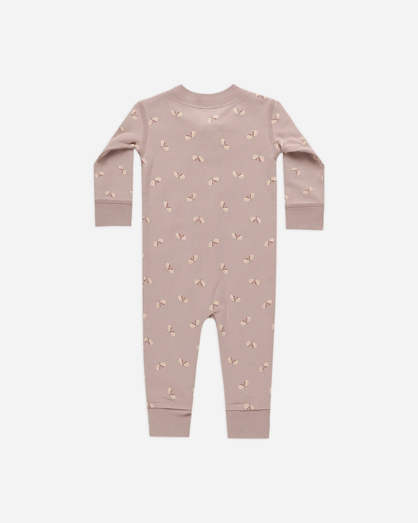 Zip Long Sleeve Sleeper (Butterflies) by Quincy Mae