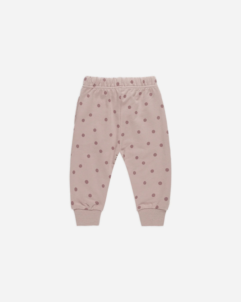 Relaxed Sweatpants (Polka Dots) by Quincy Mae