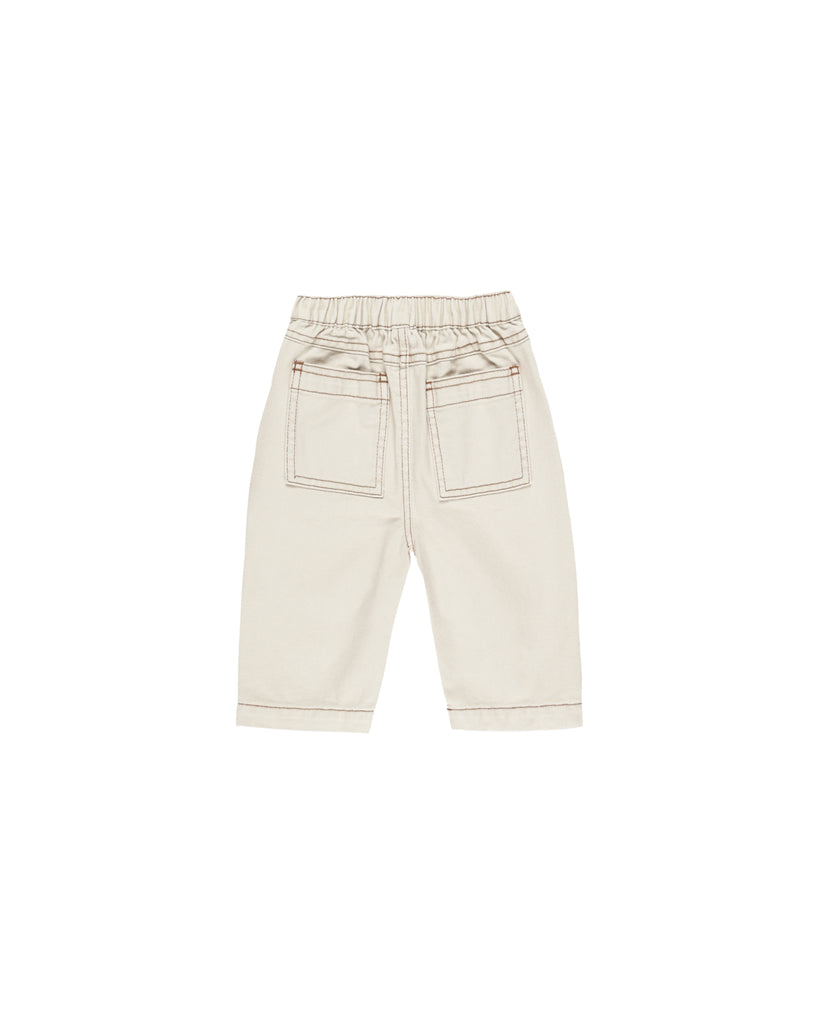 Baggy Pants (Natural) by Rylee + Cru