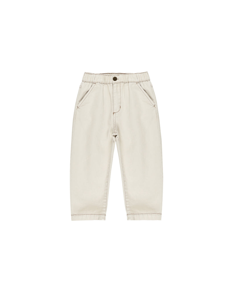 Baggy Pants (Natural) by Rylee + Cru