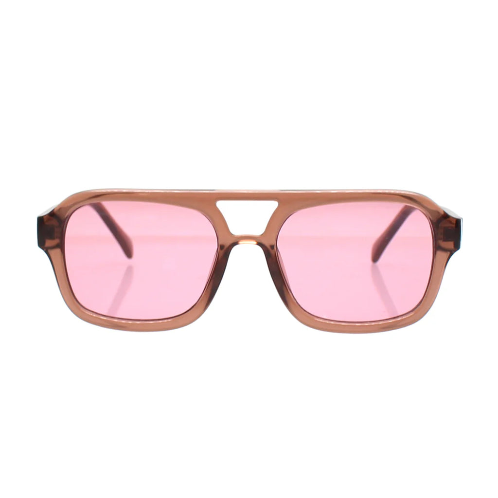 Runway Eco Sunglasses (Mocca Lilac) by Reality