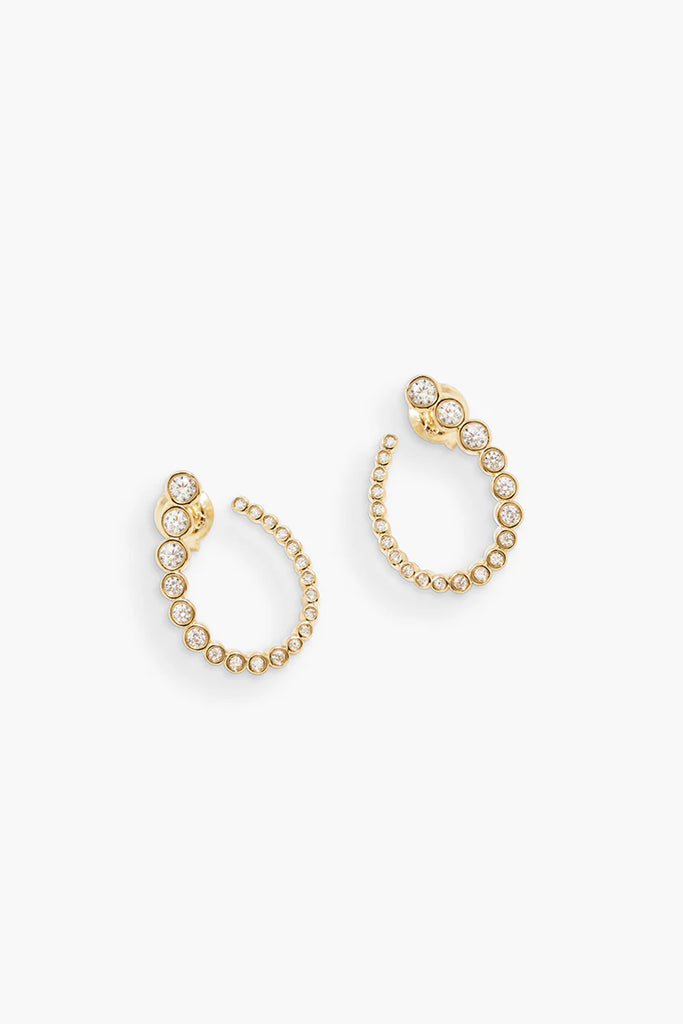 Odette Drop Earrings (Gold) by RAGBAG