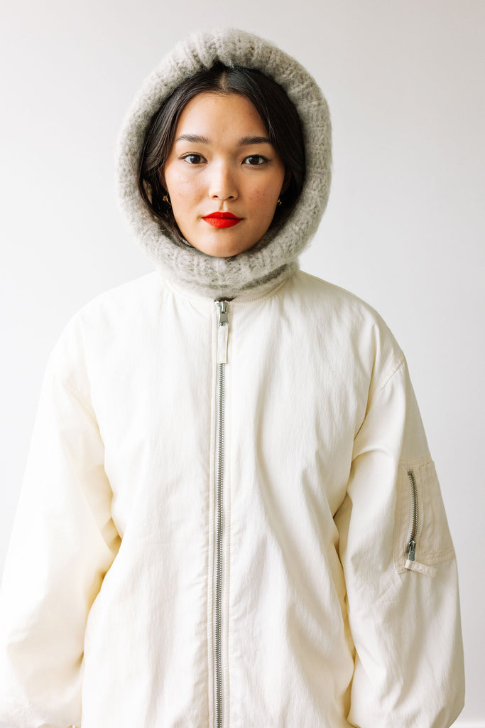 Hohto Hood (Light Grey) by MYSSY